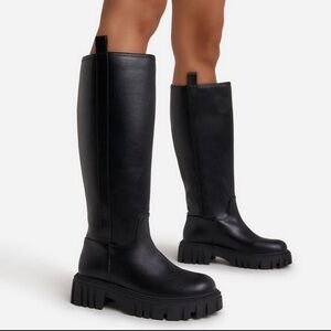 EGO ‘Abby’ black knee high boots